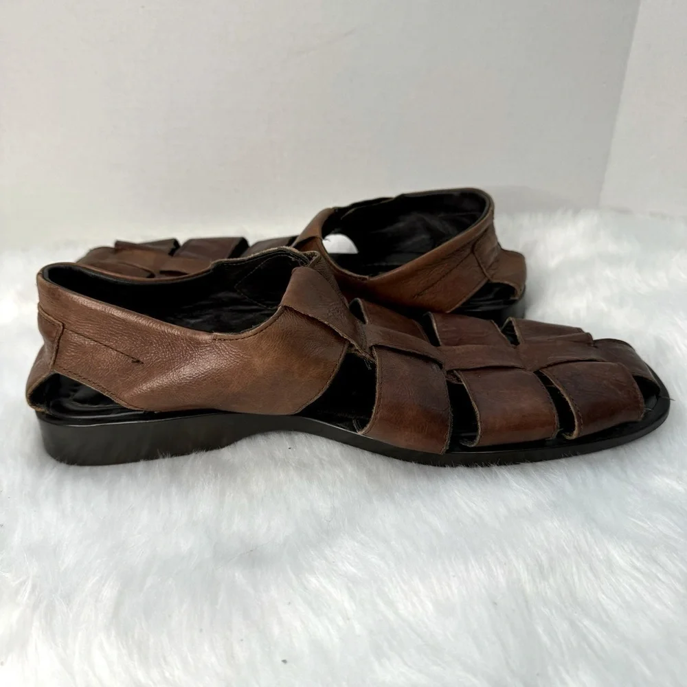 To Boot New York Fisherman Barbados Adam Derrick Leather Italy Sandals
